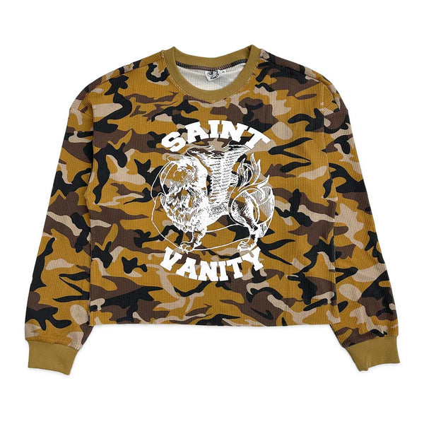 Saint Vanity Wheat Camo Thermal by Saint Vanity - NWAHYPE No.1 for streetwear T-Shirts in USA