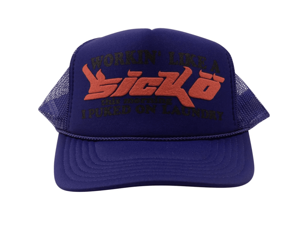 Sicko Worldwide Trucker Hat 'Purple' by Sicko Worldwide - NWAHype 1 for streetwear Hats in USA