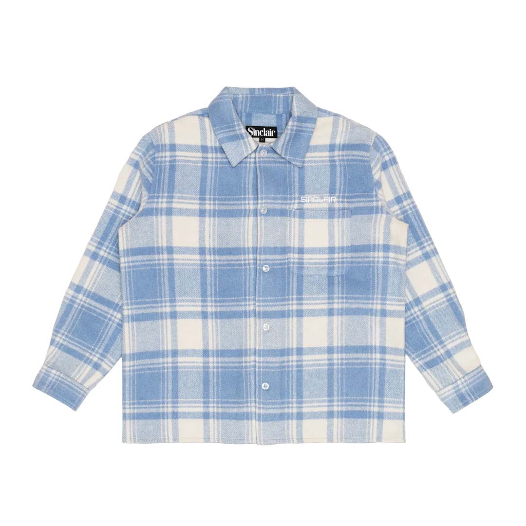 Sinclair Blue White Flannel by Sinclair - NWAHYPE No.1 for streetwear T-Shirts in USA
