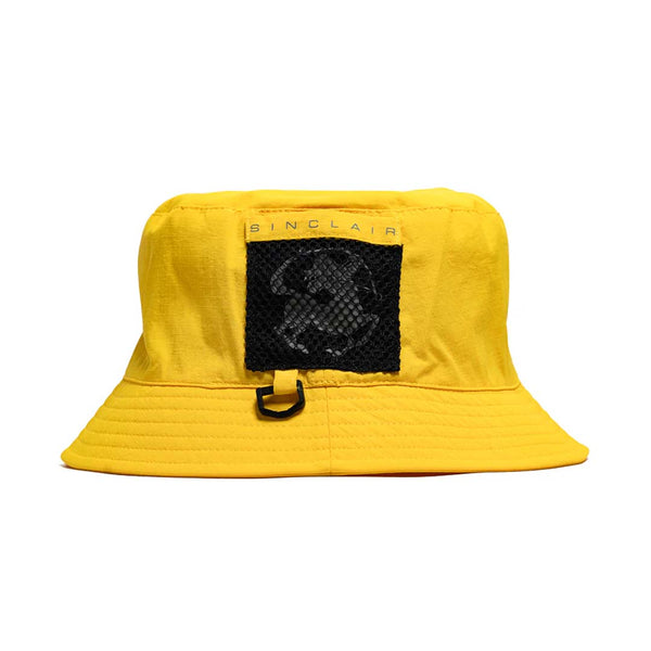 Sinclair Bucket Hat Yellow Black by Sinclair - NWAHype No.1 for streetwear Hats in USA