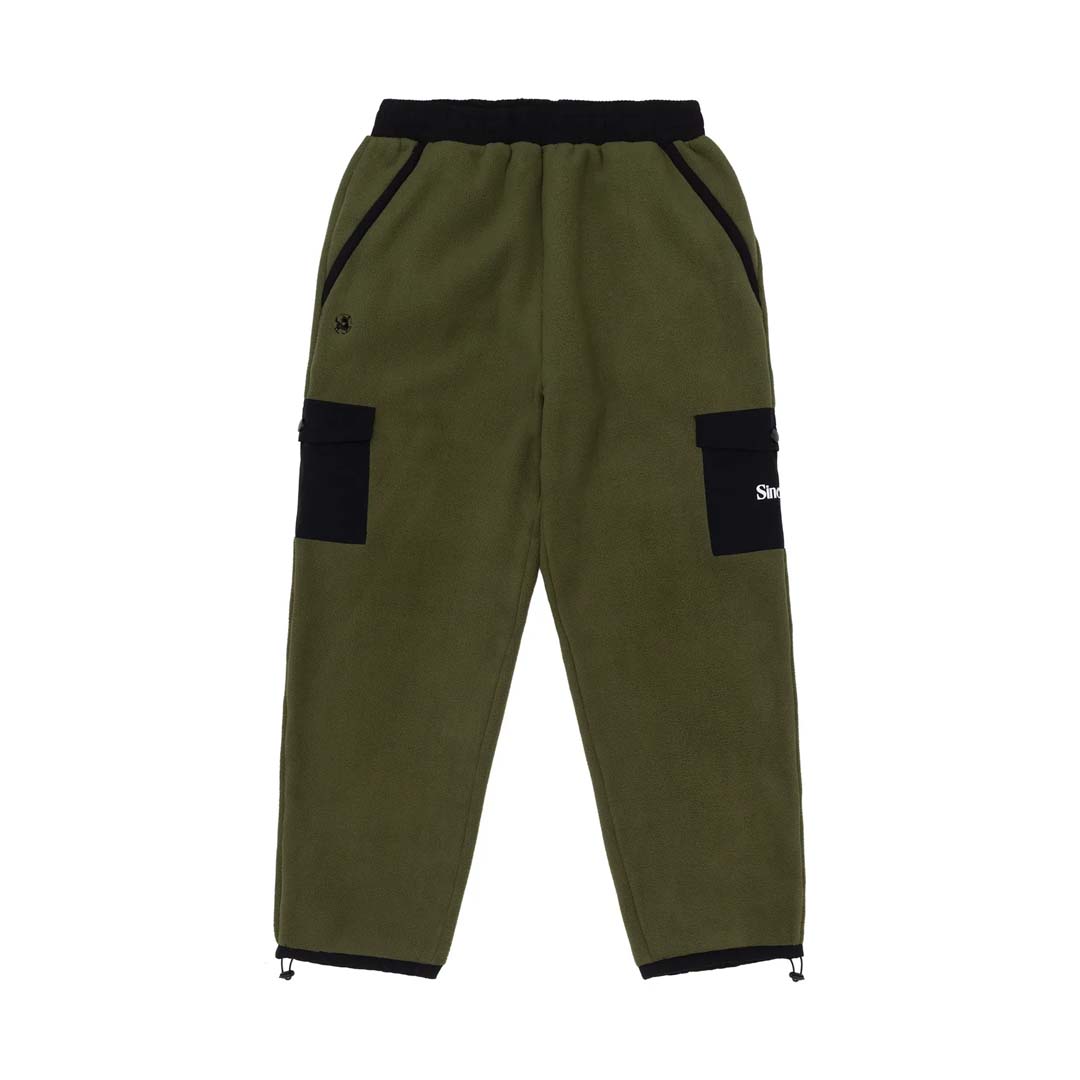 Sinclair Cargo Pocket Fleece Sweatpants Olive Green by Sinclair - NWAHype 1 for streetwear Pants in USA