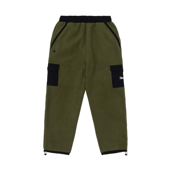 Sinclair Cargo Pocket Fleece Sweatpants Olive Green by Sinclair - NWAHype 1 for streetwear Pants in USA
