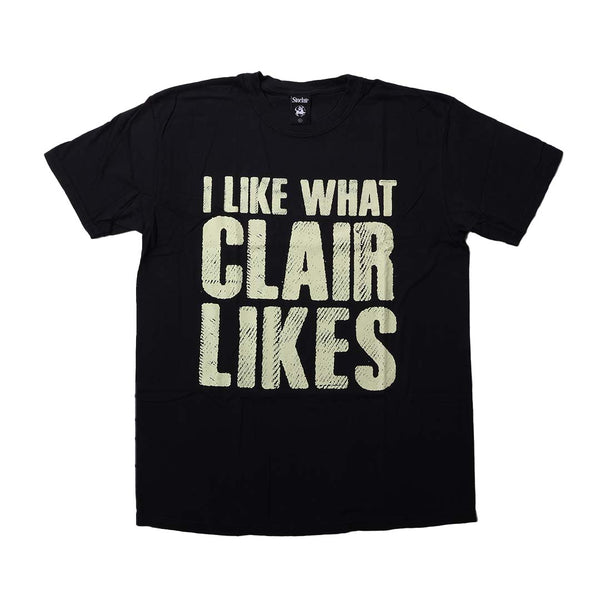 Sinclair Clair Likes Tee Black by Sinclair - NWAHype 1 for streetwear T-Shirts in USA