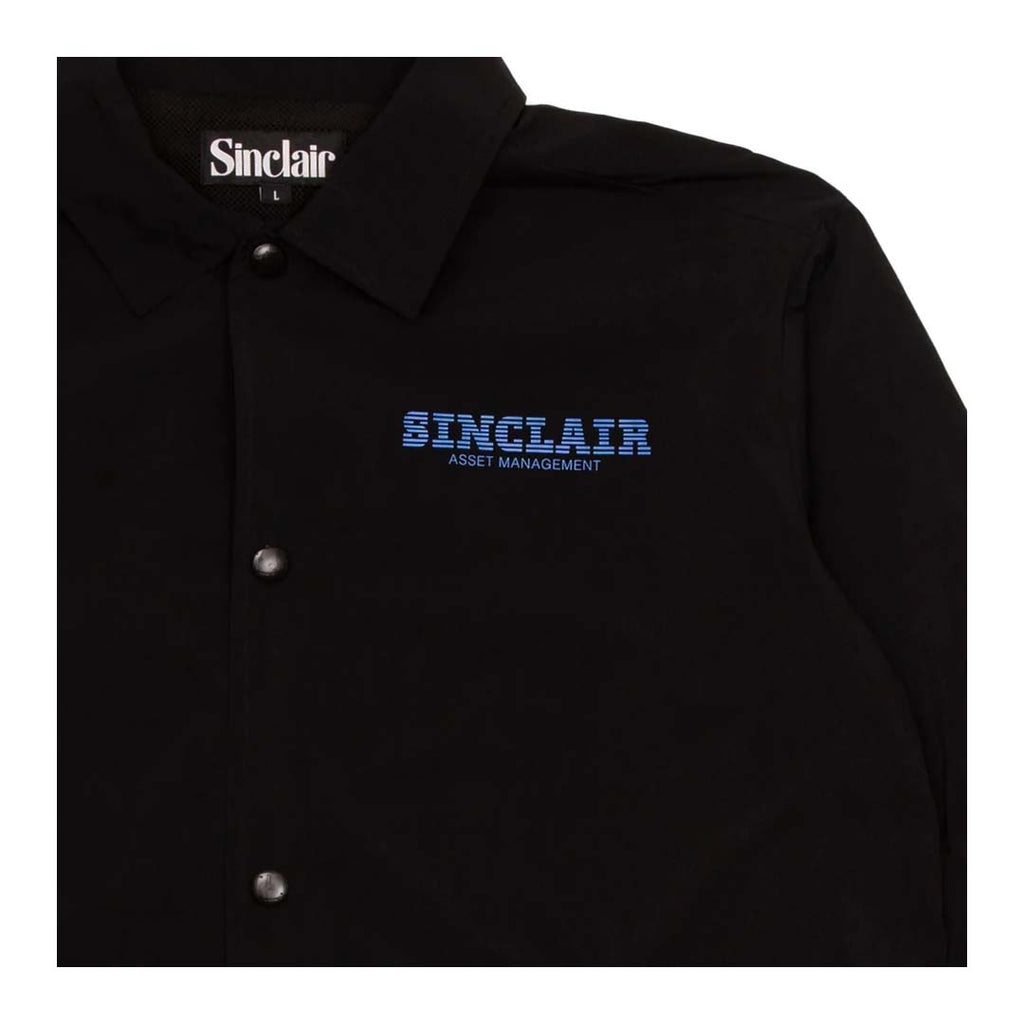 Sinclair Coaches Jacket Black Asset Mgmt by Sinclair - NWAHype 1 for streetwear Hoodies in USA