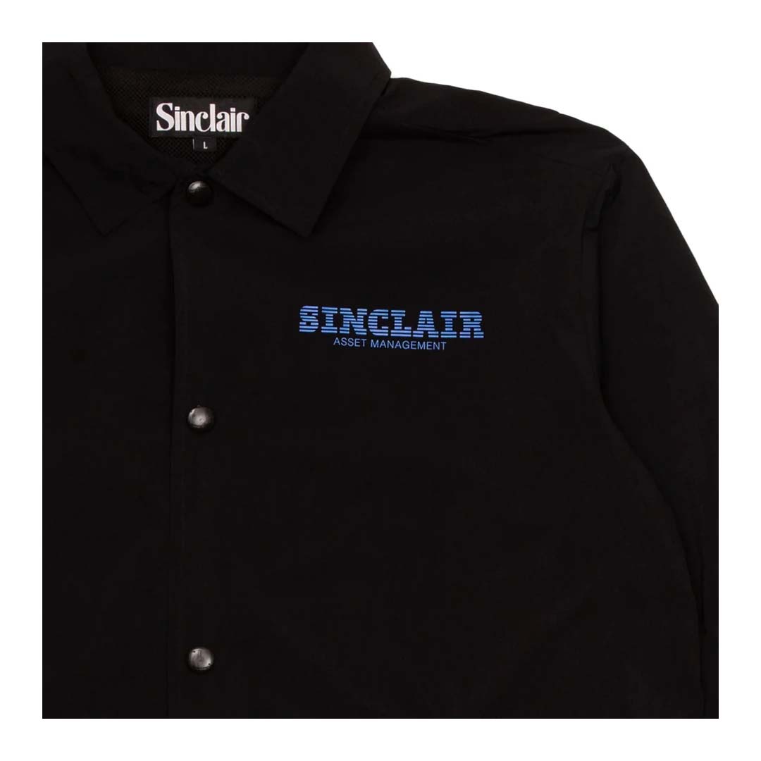 Sinclair Coaches Jacket Black Asset Mgmt by Sinclair - NWAHype 1 for streetwear Hoodies in USA