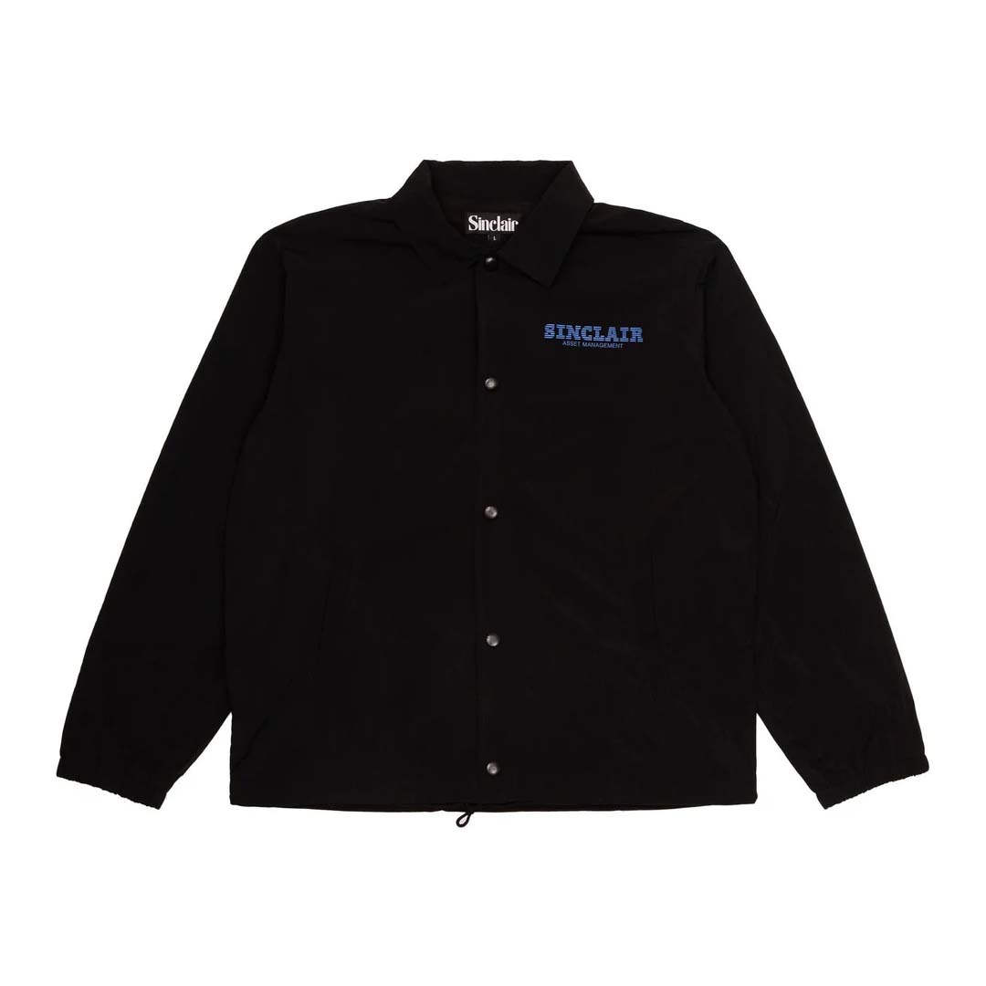 Sinclair Coaches Jacket Black Asset Mgmt by Sinclair - NWAHype 1 for streetwear Hoodies in USA
