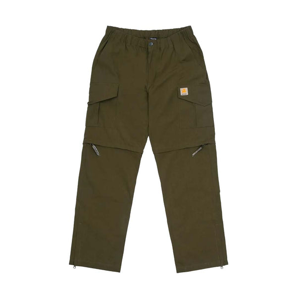 Sinclair Convertible Cargo Pants Olive Green by Sinclair - NWAHYPE No.1 for streetwear Pants in USA