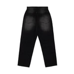 Sinclair Country Patched Denim Jeans Washed Black by Sinclair - NWAHype 1 for streetwear Pants in USA