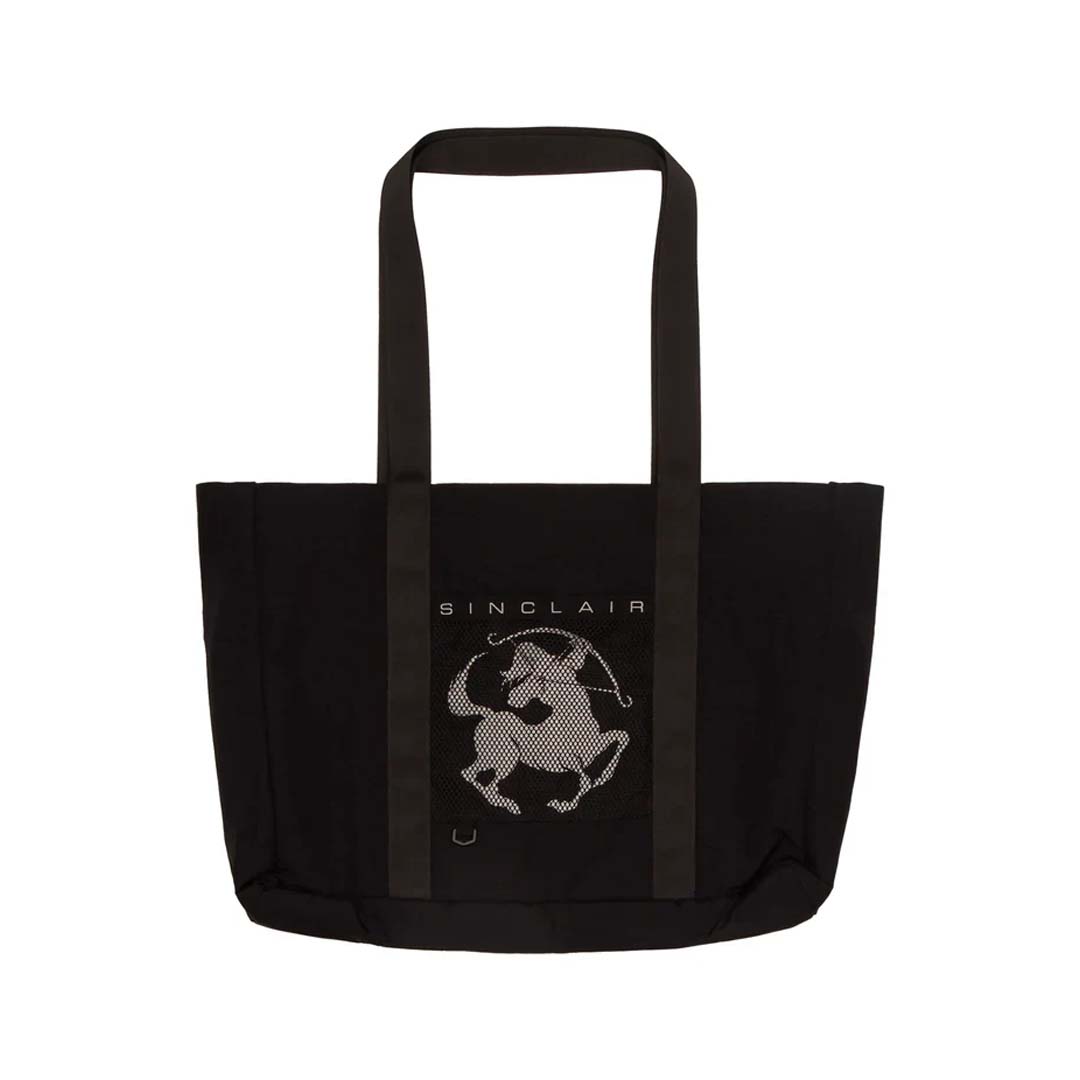 Sinclair Global Mesh Pocket Tote Bag Black by Sinclair - NWAHype 1 for streetwear Accessories in USA