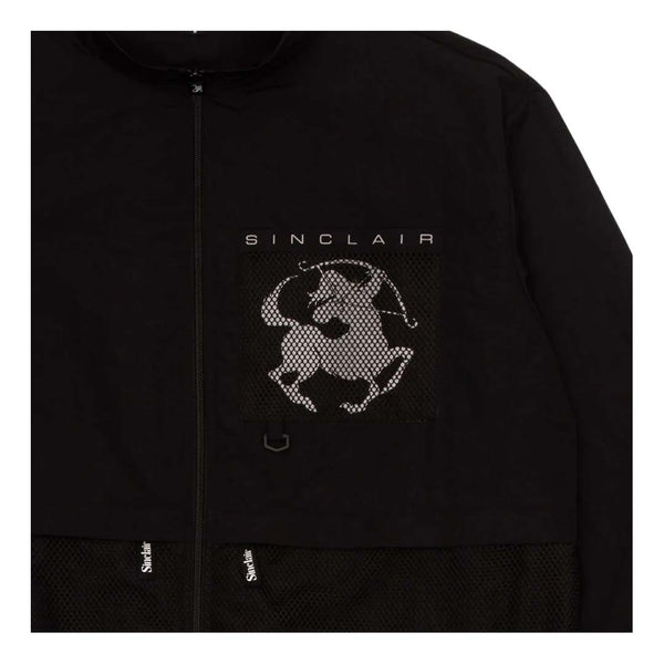 Sinclair Mesh Pocket Zip Up Jacket Black by Sinclair - NWAHYPE No.1 for streetwear Hoodies in USA