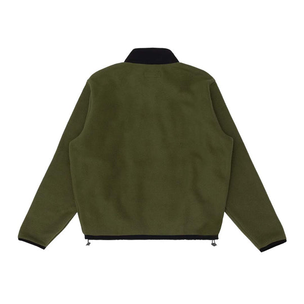 Sinclair Olive Fleece Zip Up Jacket by Sinclair - NWAHYPE No.1 for streetwear Hoodies in USA