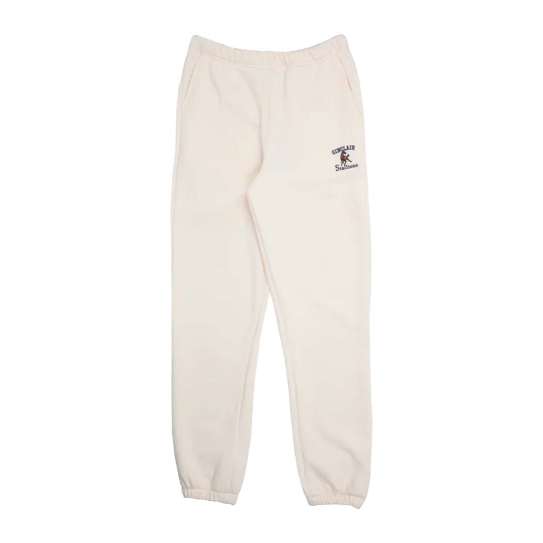 Sinclair Stallions Sweatpants Cream by Sinclair - NWAHype 1 for streetwear Pants in USA