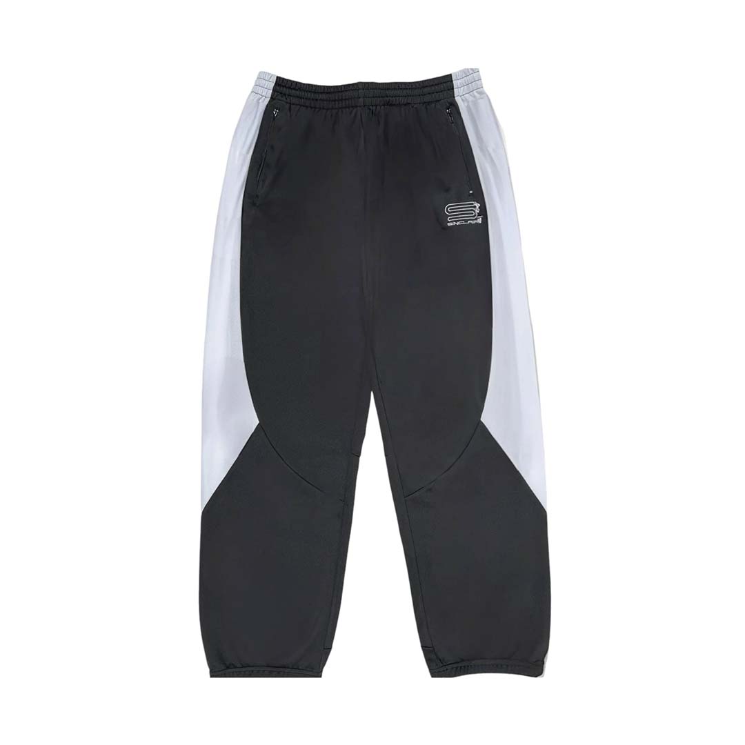 Sinclair Tech Logo Track Pants Black White by Sinclair - NWAHype No.1 for streetwear Pants in USA