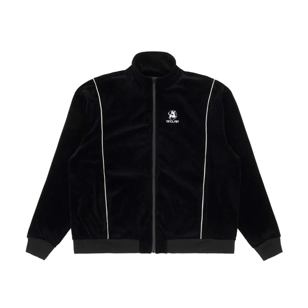 Sinclair Velour Piping Jacket Black by Sinclair - NWAHype 1 for streetwear Hoodies in USA