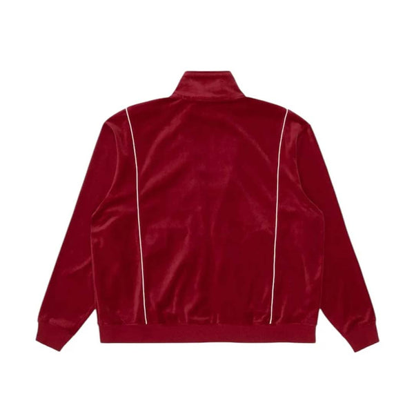 Sinclair Velour Piping Jacket Burgundy by Sinclair - NWAHype 1 for streetwear Hoodies in USA