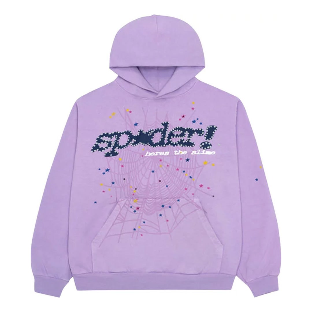 Sp5der Acai Hoodie 'Purple' by Sp5der - NWAHype 1 for streetwear Hoodies in USA