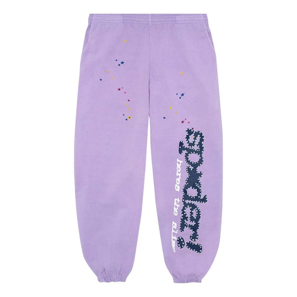 Sp5der Acai Sweatpant 'Purple' by Sp5der - NWAHype 1 for streetwear Pants in USA