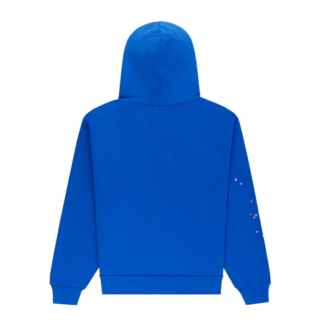 Sp5der Angel Number Hoodie Blue Pink by Sp5der - NWAHype No.1 for streetwear Hoodies in USA