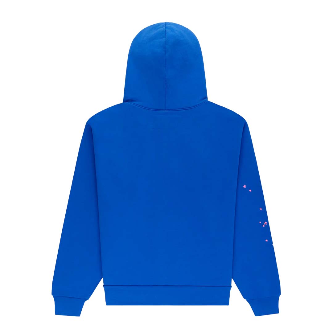 Sp5der Angel Number Hoodie Blue Pink by Sp5der - NWAHype No.1 for streetwear Hoodies in USA