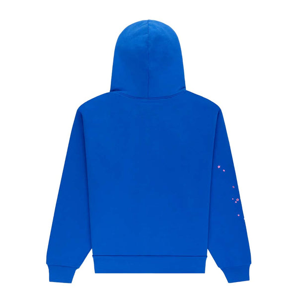 Sp5der Angel Number Hoodie Blue Pink by Sp5der - NWAHype No.1 for streetwear Hoodies in USA