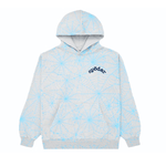 Sp5der AOP Web Hoodie Heather Grey by Sp5der - NWAHype 1 for streetwear Hoodies in USA