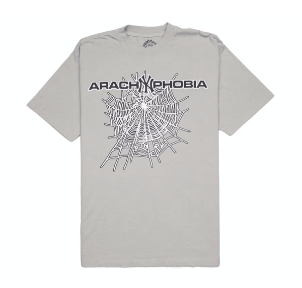 Sp5der Arach NY Phobia Tee Grey by Sp5der - NWAHype 1 for streetwear T-Shirts in USA