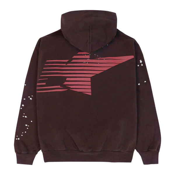 Sp5der Araignee Hoodie 'Brown' by Sp5der - NWAHype 1 for streetwear Hoodies in USA