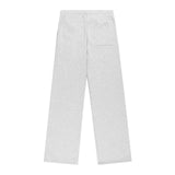 Sp5der Atlanta Wide Leg Sweatpants Heather Grey by Sp5der - NWAHype No.1 for streetwear Pants in USA