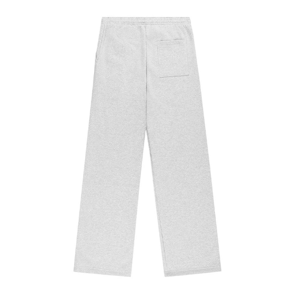 Sp5der Atlanta Wide Leg Sweatpants Heather Grey by Sp5der - NWAHype No.1 for streetwear Pants in USA