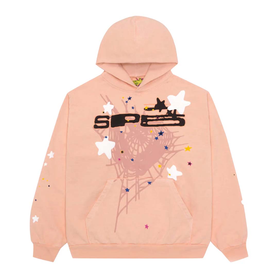 Sp5der Bellini Hoodie Peach by Sp5der - NWAHYPE No.1 for streetwear Hoodies in USA