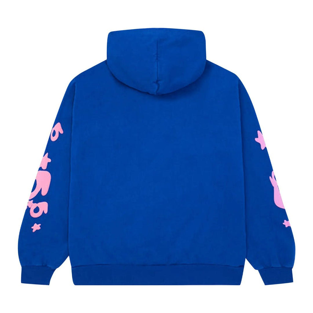Sp5der Beluga Hoodie Blue Pink by Sp5der - NWAHype 1 for streetwear Hoodies in USA