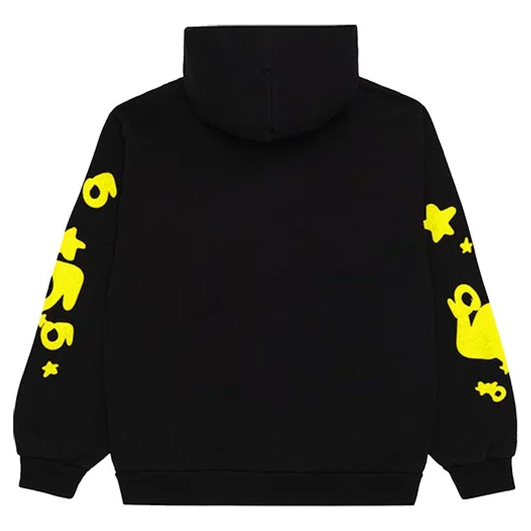 Sp5der Beluga Hoodie 'Onyx/Yellow' by Sp5der - NWAHype 1 for streetwear Hoodies in USA