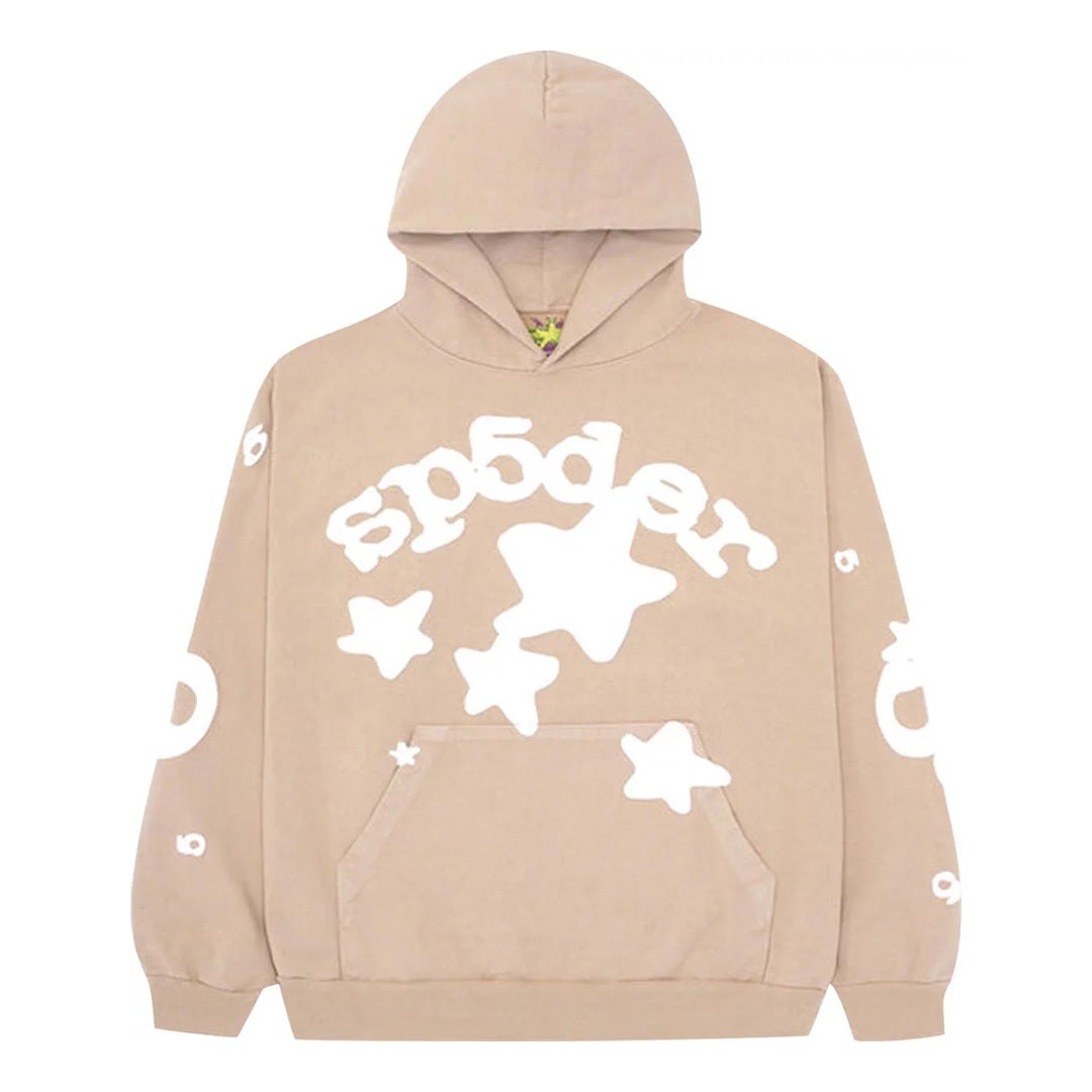 Sp5der Beluga Sand Hoodie by Sp5der - NWAHype 1 for streetwear Hoodies in USA