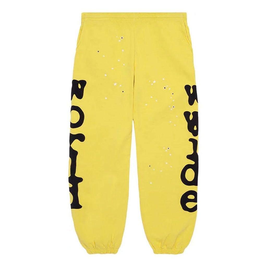 Sp5der Beluga Sweatpants 'Gold' by Sp5der - NWAHype 1 for streetwear Pants in USA