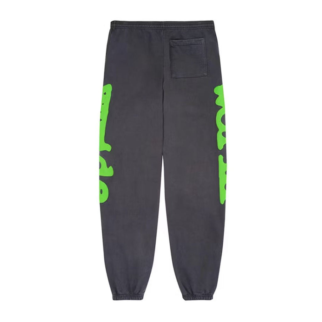 Sp5der Beluga Sweatpants Slate Grey Green by Sp5der - NWAHype 1 for streetwear Pants in USA