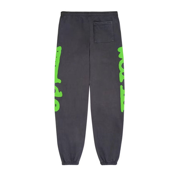 Sp5der Beluga Sweatpants Slate Grey Green by Sp5der - NWAHype 1 for streetwear Pants in USA