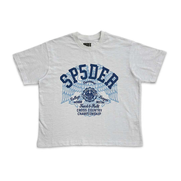 Sp5der Champions League Tee White by Sp5der - NWAHYPE No.1 for streetwear T-Shirts in USA