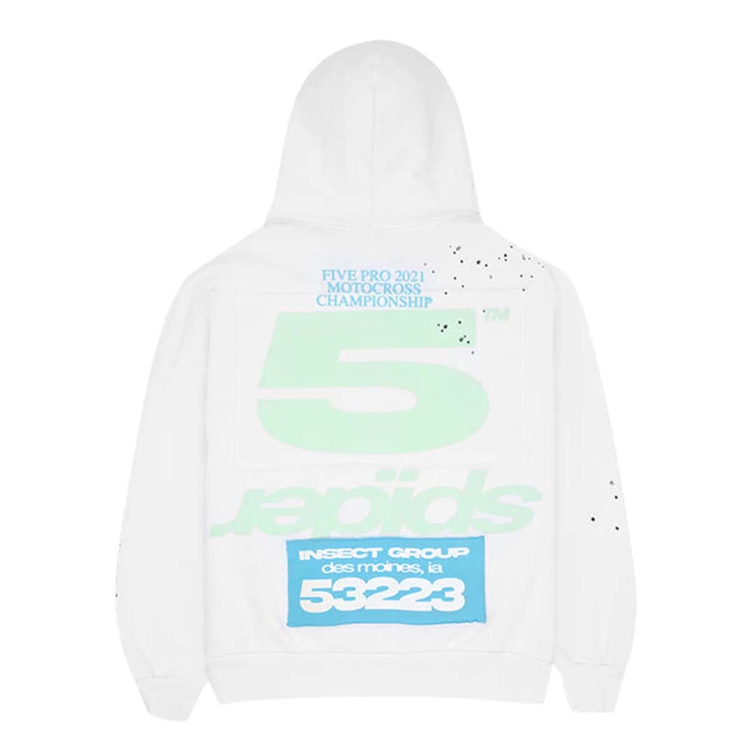 Sp5der Cross Country Hoodie 'Egg Shell' by Sp5der - NWAHype 1 for streetwear Hoodies in USA
