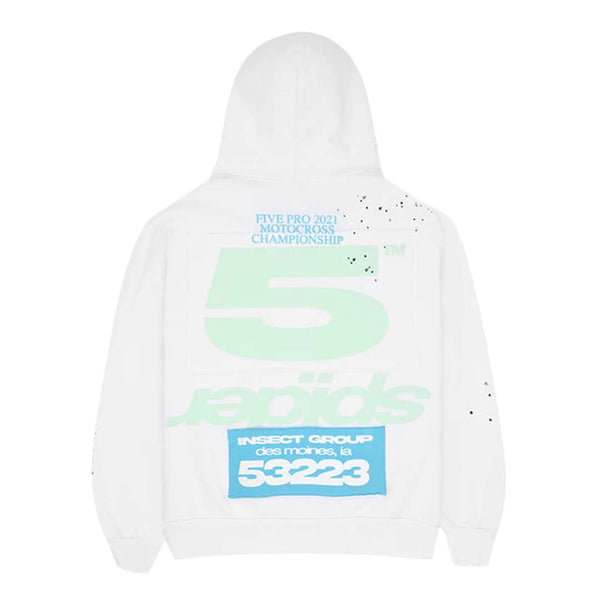 Sp5der Cross Country Hoodie 'Egg Shell' by Sp5der - NWAHype 1 for streetwear Hoodies in USA