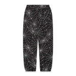 Sp5der Embroidered Black AOP Sweatpants by Sp5der - NWAHype 1 for streetwear Pants in USA
