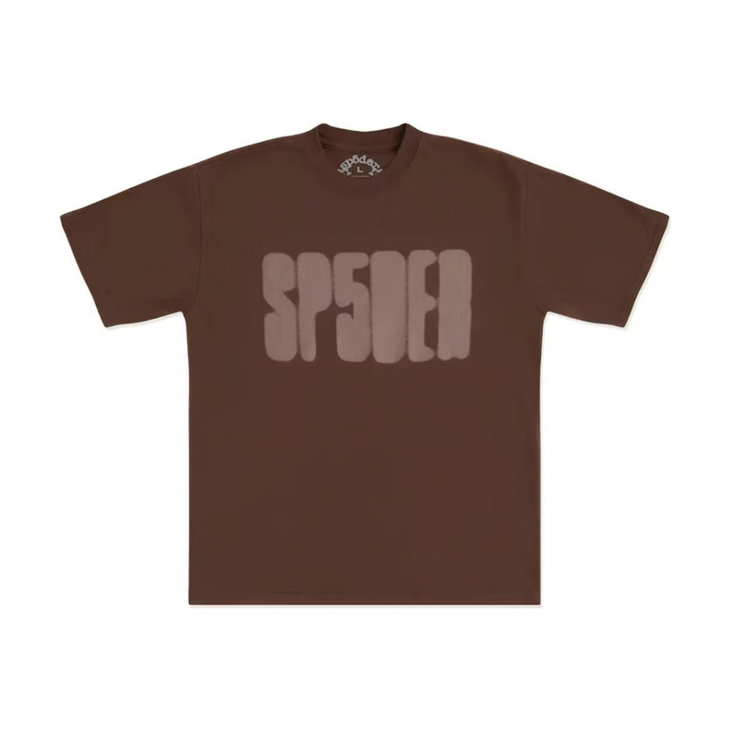 Sp5der Focused Logo Tee Brown by Sp5der - NWAHype 1 for streetwear T-Shirts in USA
