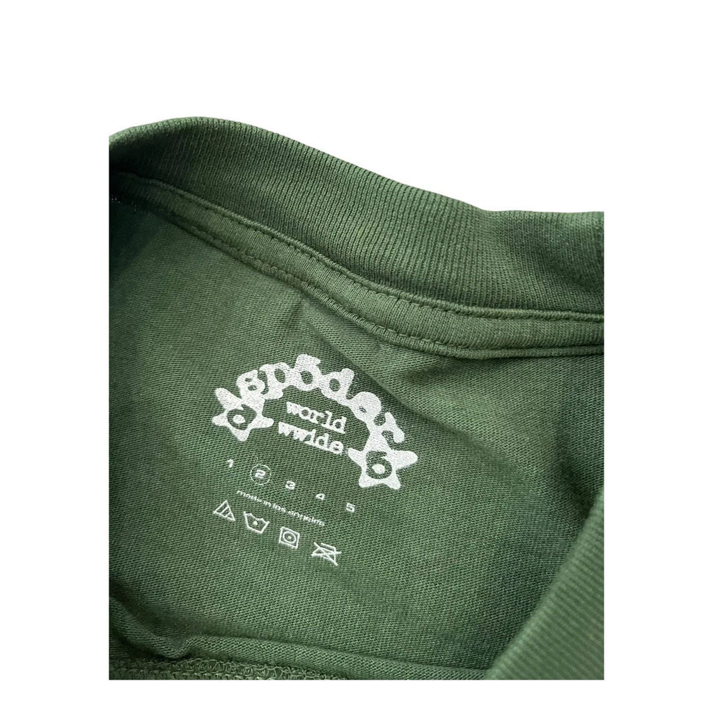 Sp5der Green Yellow Web Tee by Sp5der - NWAHype No.1 for streetwear T-Shirts in USA