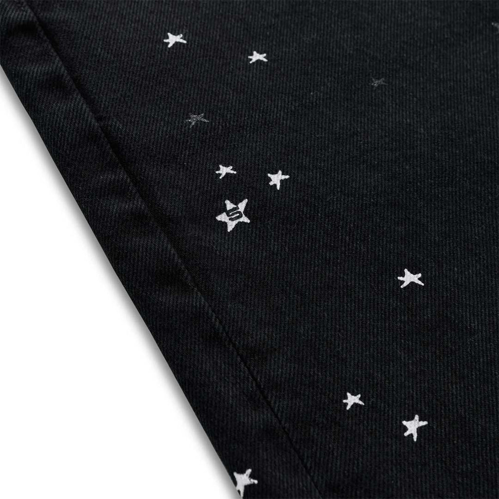 Sp5der Heavy Web Jean Short Black by Sp5der - NWAHYPE No.1 for streetwear Shorts in USA