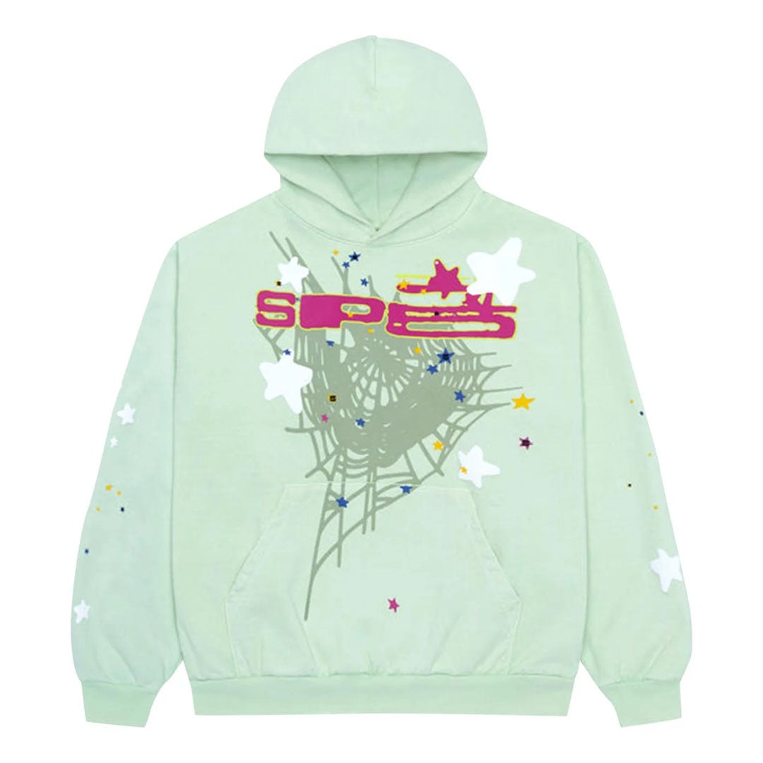 Sp5der Hoodie 'Mint' by Sp5der - NWAHype 1 for streetwear Hoodies in USA
