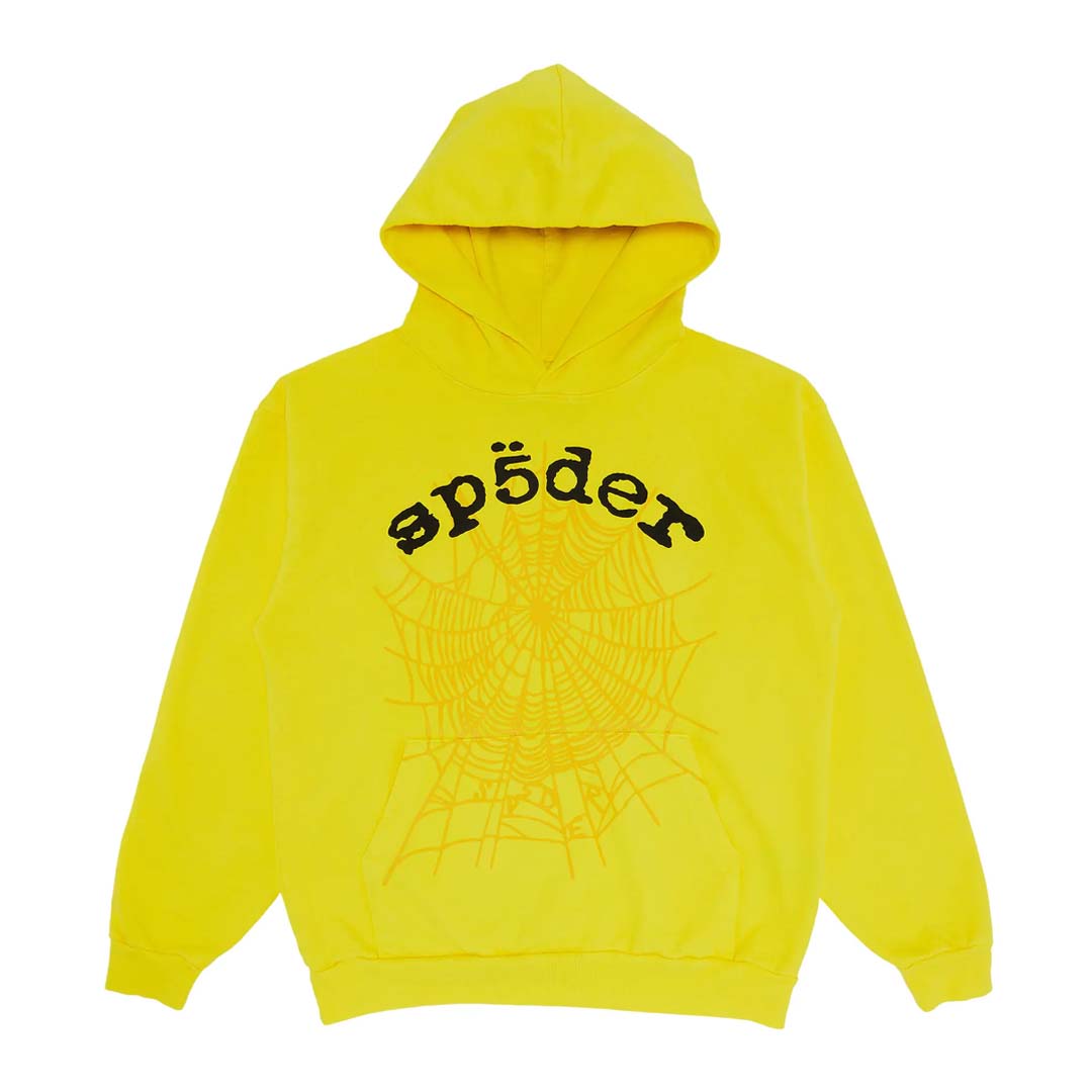 Sp5der Legacy Hoodie Yellow by Sp5der - NWAHype 1 for streetwear Hoodies in USA