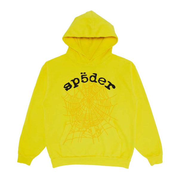 Sp5der Legacy Hoodie Yellow by Sp5der - NWAHype 1 for streetwear Hoodies in USA