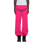 Sp5der Legacy Sweatpants Pink Black by Sp5der - NWAHype 1 for streetwear Pants in USA