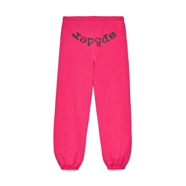 Sp5der Legacy Sweatpants Pink Black by Sp5der - NWAHype 1 for streetwear Pants in USA