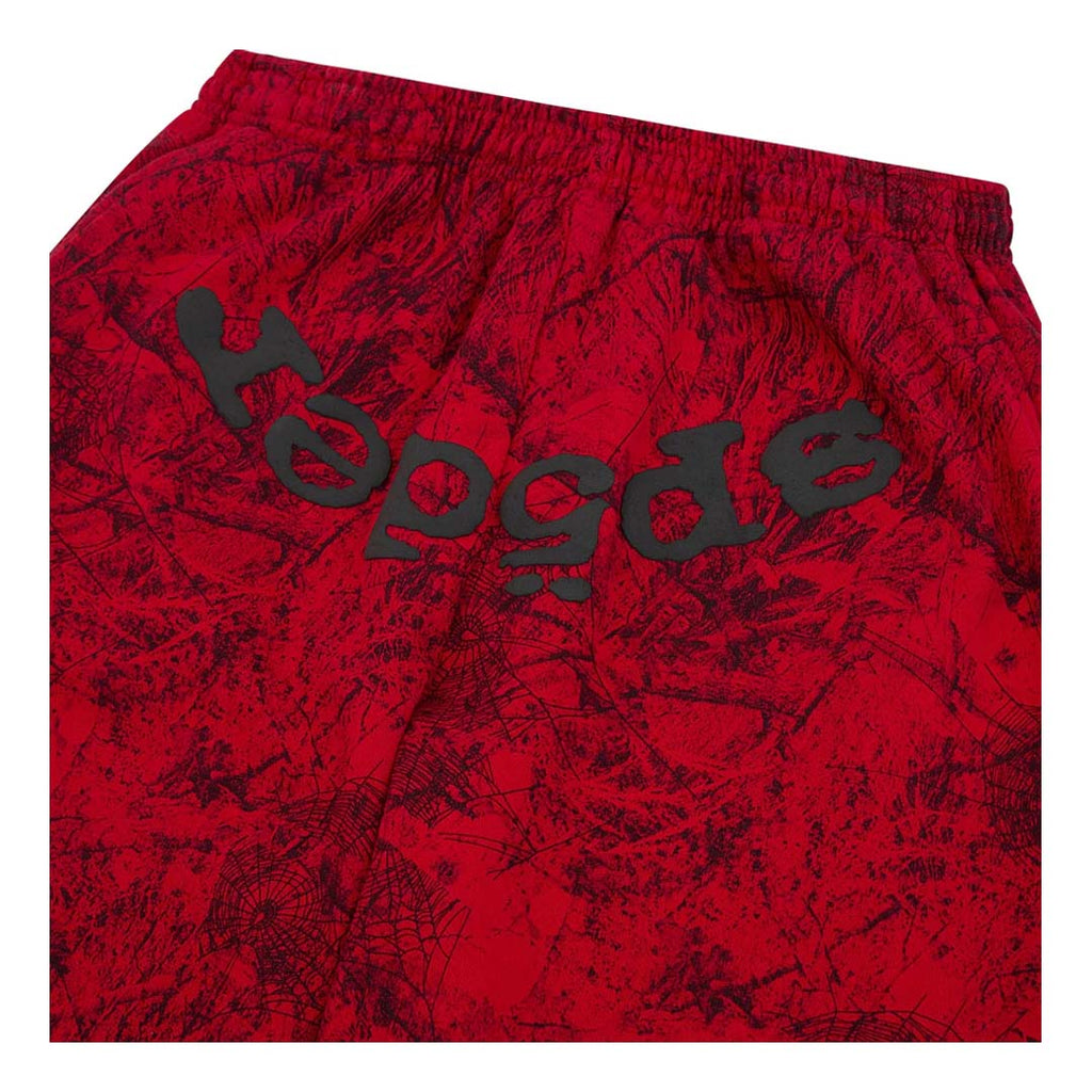 Sp5der OG Tree Camo Sweatpants Red by Sp5der - NWAHype No.1 for streetwear Pants in USA