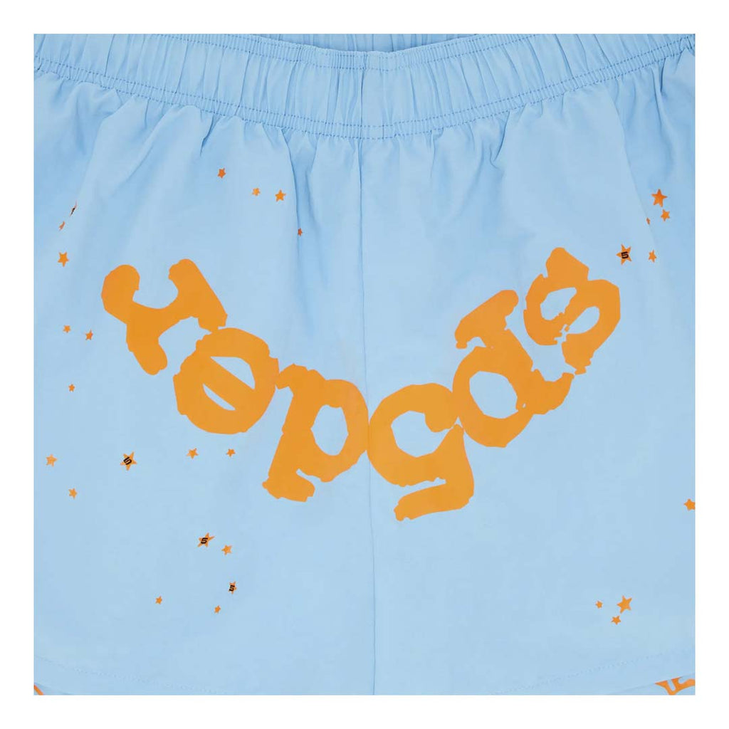 Sp5der OG Web Double Layer Short 'Light Blue' by Sp5der - NWAHype 1 for streetwear Shorts in USA